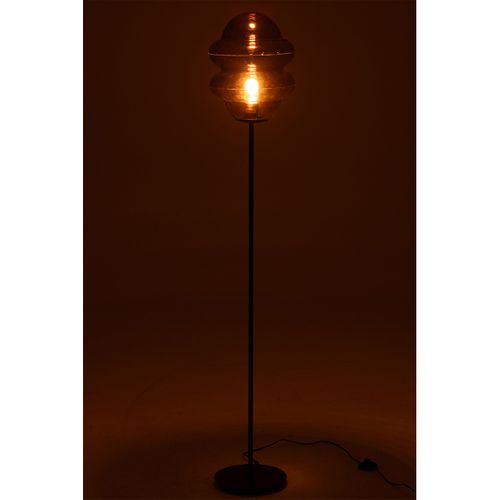 Lampadaire En Verre "cuillere Miel" 160cm Marron