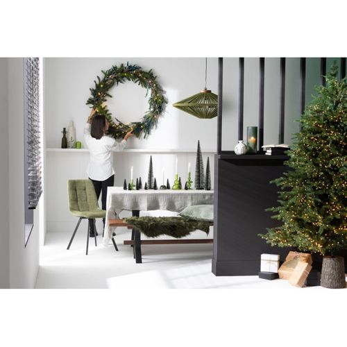 Sapin De Noël Artificiel "3000 LED" 210cm Vert