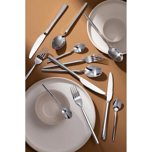 Ménagère 24 Pièces En Inox "brillant" 27cm Argent