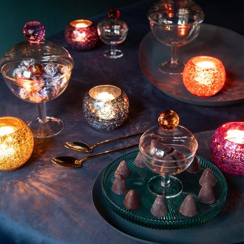 Ménagère 24 Pièces En Inox "irvin Brillant" 27cm Doré