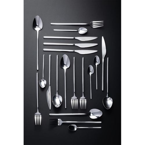 Ménagère 24 Pièces En Inox "irvin Brillant" 27cm Argent