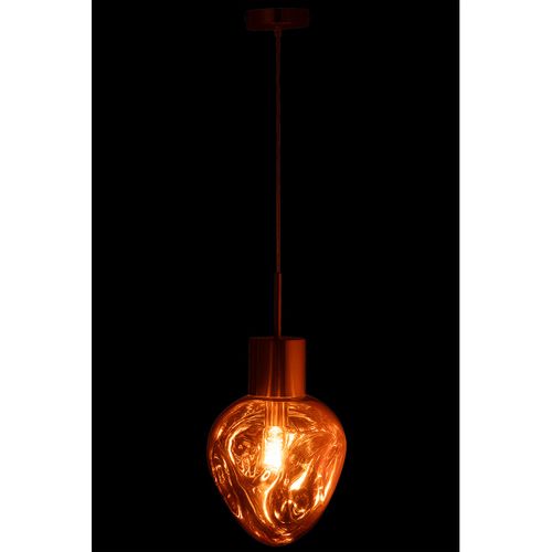 Lampe Suspension Design "kerri" 160cm Cuivre