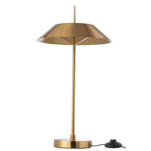 Lampe à Poser LED En Métal "britney" 56cm Doré