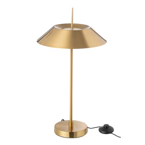 Lampe à Poser LED En Métal "britney" 56cm Doré