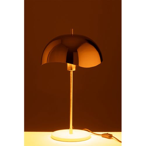 Lampe à Poser En Métal "elias" 56cm Doré