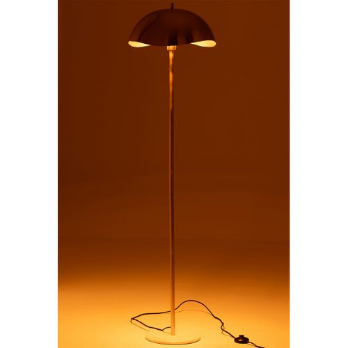 Lampadaire En Métal "elias" 150cm Doré