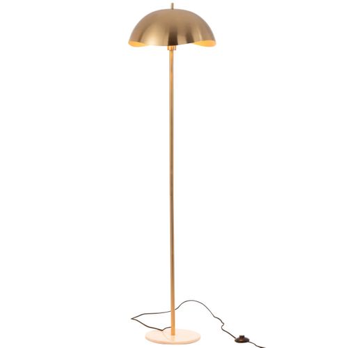 Lampadaire En Métal "elias" 150cm Doré