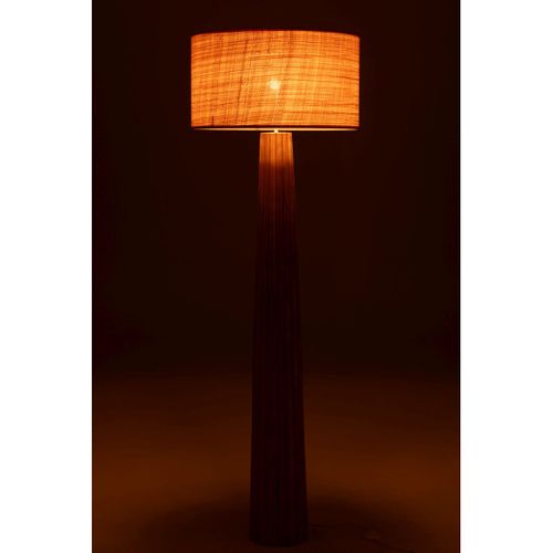 Lampadaire Parapluie En Bois "ailanthus" 157cm Naturel