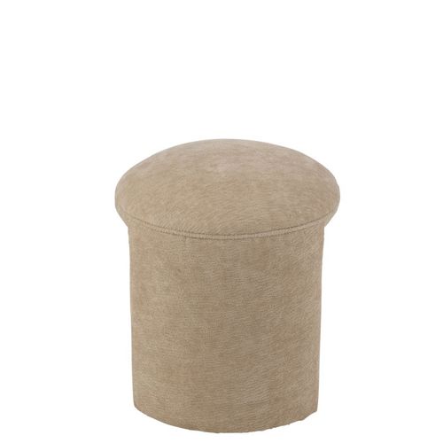 Tabouret Design "anise" 44cm Beige