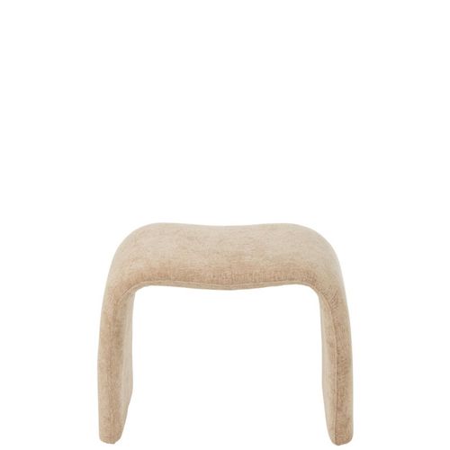 Pouf Design "anise" 61cm Beige