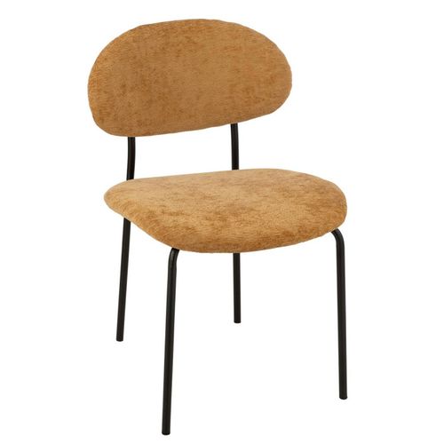 Chaise Design "anise" 82cm Ocre
