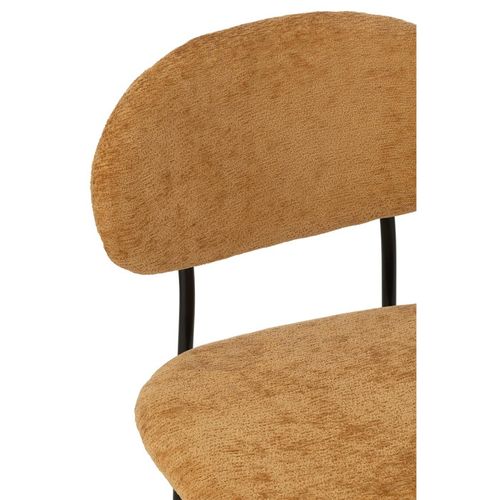 Chaise Design "anise" 82cm Ocre