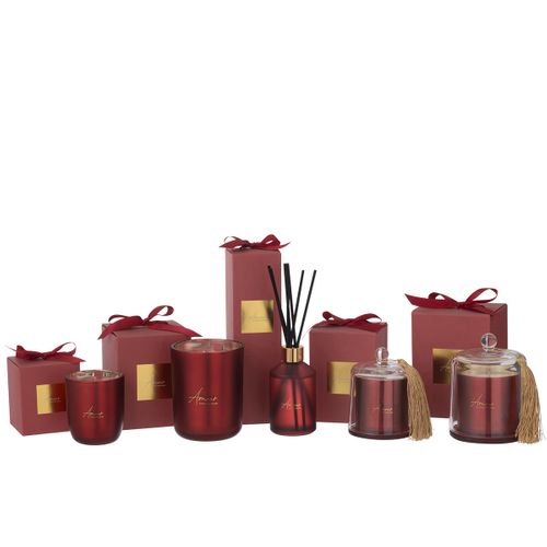 Bougie Parfumée "cloe" 14cm Mimosa et Rose