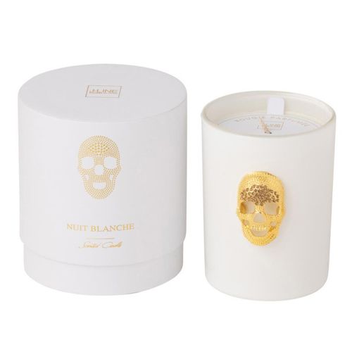 Bougie Parfumée "crane Nuit" 11cm White Floral Tonk