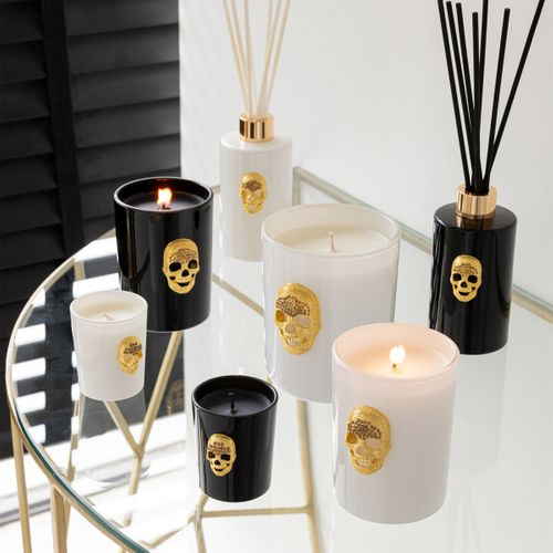 Bougie Parfumée "crane Nuit" 13cm White Floral Tonk