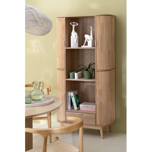 Statuette Femme Assise "moderne" 38cm Blanc