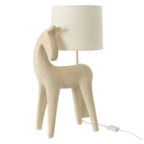 Lampe à Poser Cheval "morris" 56cm Beige