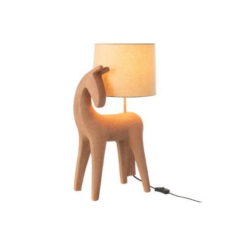 Lampe à Poser Cheval "morris" 56cm Terracotta
