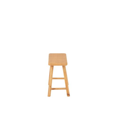 Tabouret Cannage En Rotin "malinda" 46cm Naturel