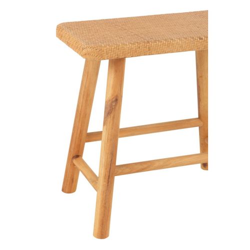 Tabouret Cannage En Rotin "malinda" 46cm Naturel