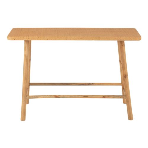 Console Cannage En Rotin "malinda" 120cm Naturel