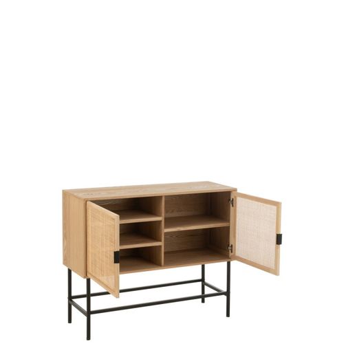 Buffet Cannage "kory" 110cm Naturel