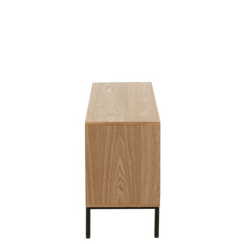 Meuble TV Cannage "kory" 120cm Naturel
