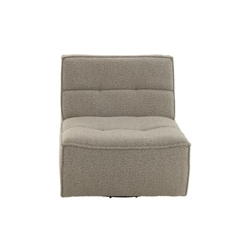 Fauteuil Pivotant "cosy" 97cm Taupe