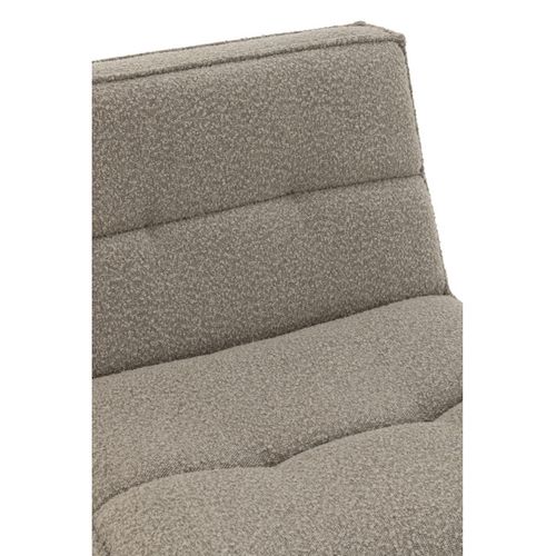 Fauteuil Pivotant "cosy" 97cm Taupe