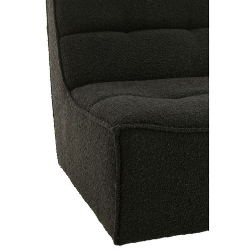 Fauteuil Pivotant "cosy" 97cm Noir