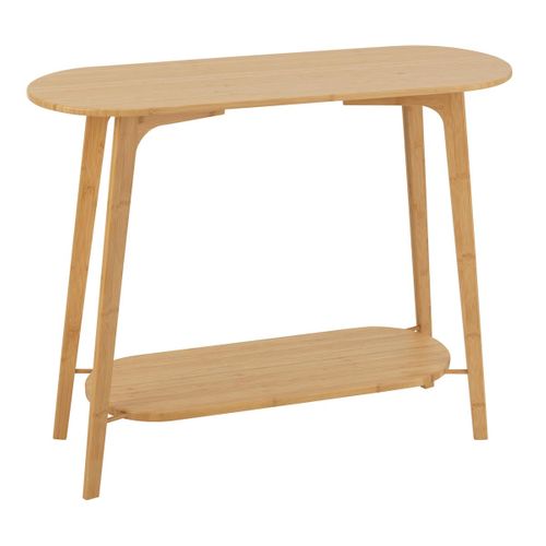 Console En Bambou "johnnie" 100cm Naturel