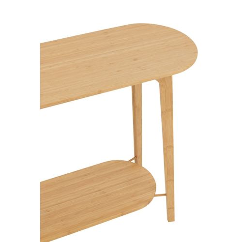 Console En Bambou "johnnie" 100cm Naturel