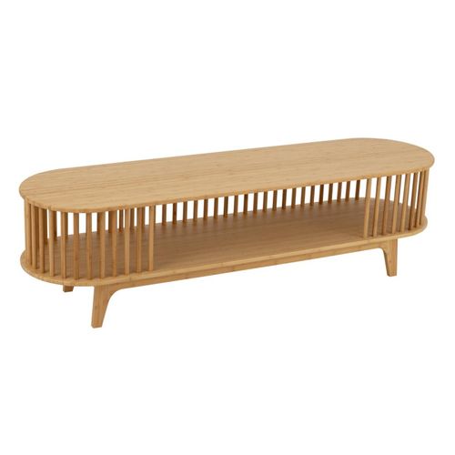 Meuble TV En Bambou "live" 150cm Naturel