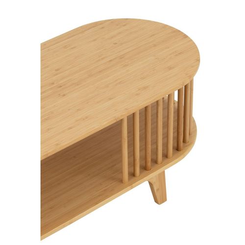 Meuble TV En Bambou "live" 150cm Naturel