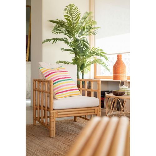 Coussin Déco En Coton "cocoon" 50x50cm Multicolore