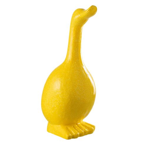 Statue Oie Extérieur "wyatt" 60cm Jaune