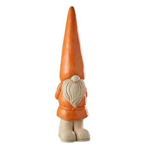 Statue Lutin Extérieur "pasquale" 96cm Orange