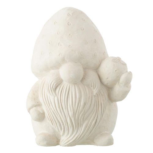Statue Déco Extérieur "lutin" 34cm Beige