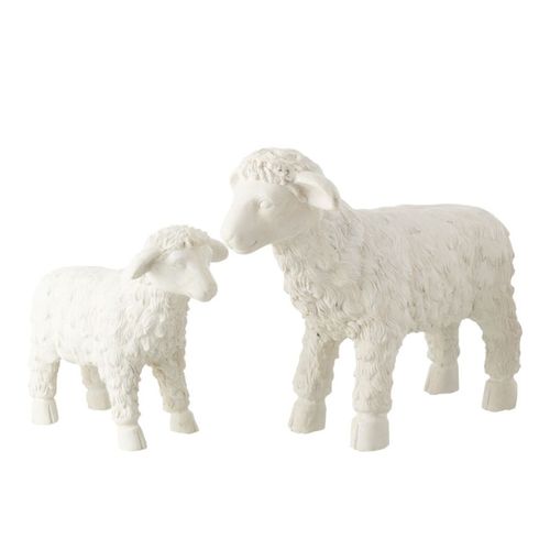 Statue Déco Extérieur "mouton" 70cm Beige