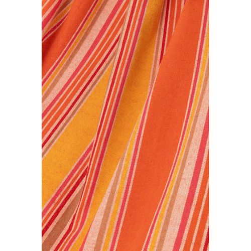 Hamac En Tissu "rayures" 200cm Orange
