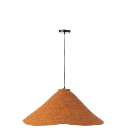 Lampe Suspension En Jonc De Mer "angelique" 82cm Rouille