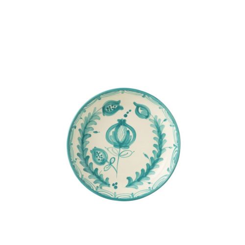 Coupelle Basse En Céramique "granada" 25cm Bleu Aqua