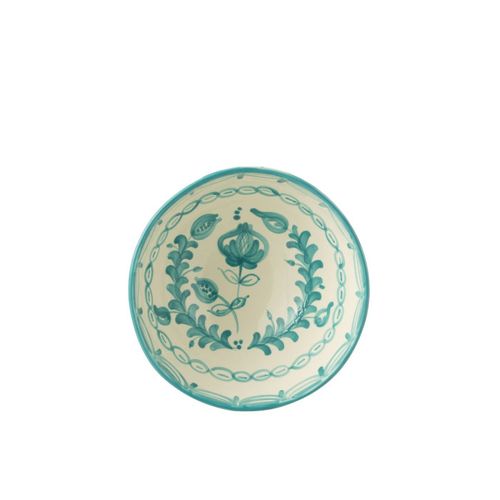 Saladier En Céramique "granada" 28cm Bleu Aqua