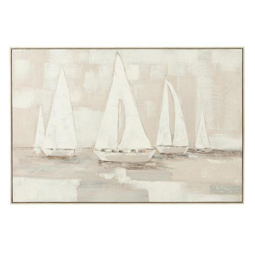 Tableau Peinture Déco "tog" 82x122cm Naturel