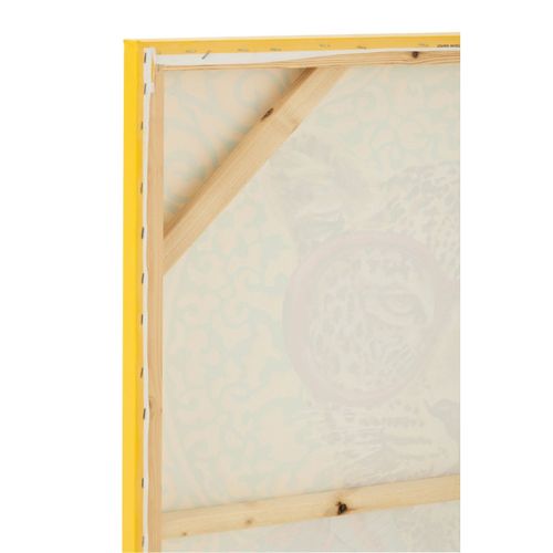 Toile Déco Tigre "popart" 75x100cm Multicolore