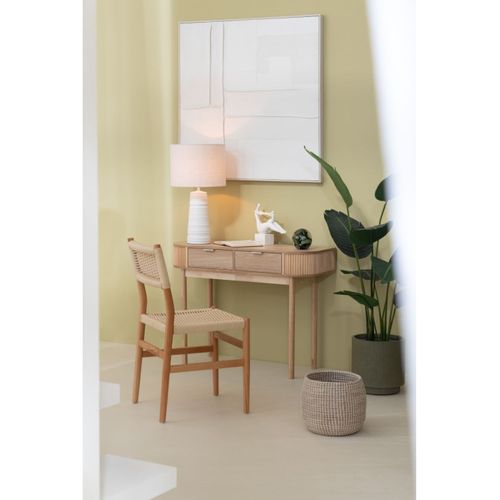 Tableau Déco "log" 102x102cm Blanc