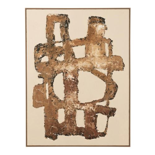 Tableau Déco "vot" 93x123cm Marron