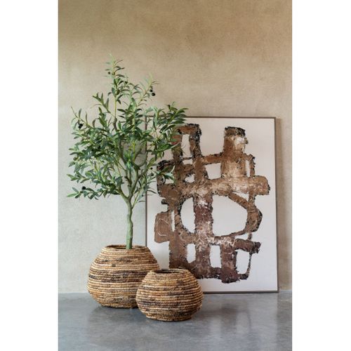 Tableau Déco "vot" 93x123cm Marron