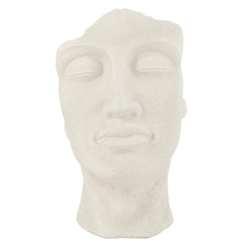 Cache-pot En Argile "david" 38cm Blanc