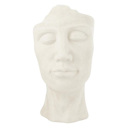 Cache-pot En Argile "david" 70cm Blanc